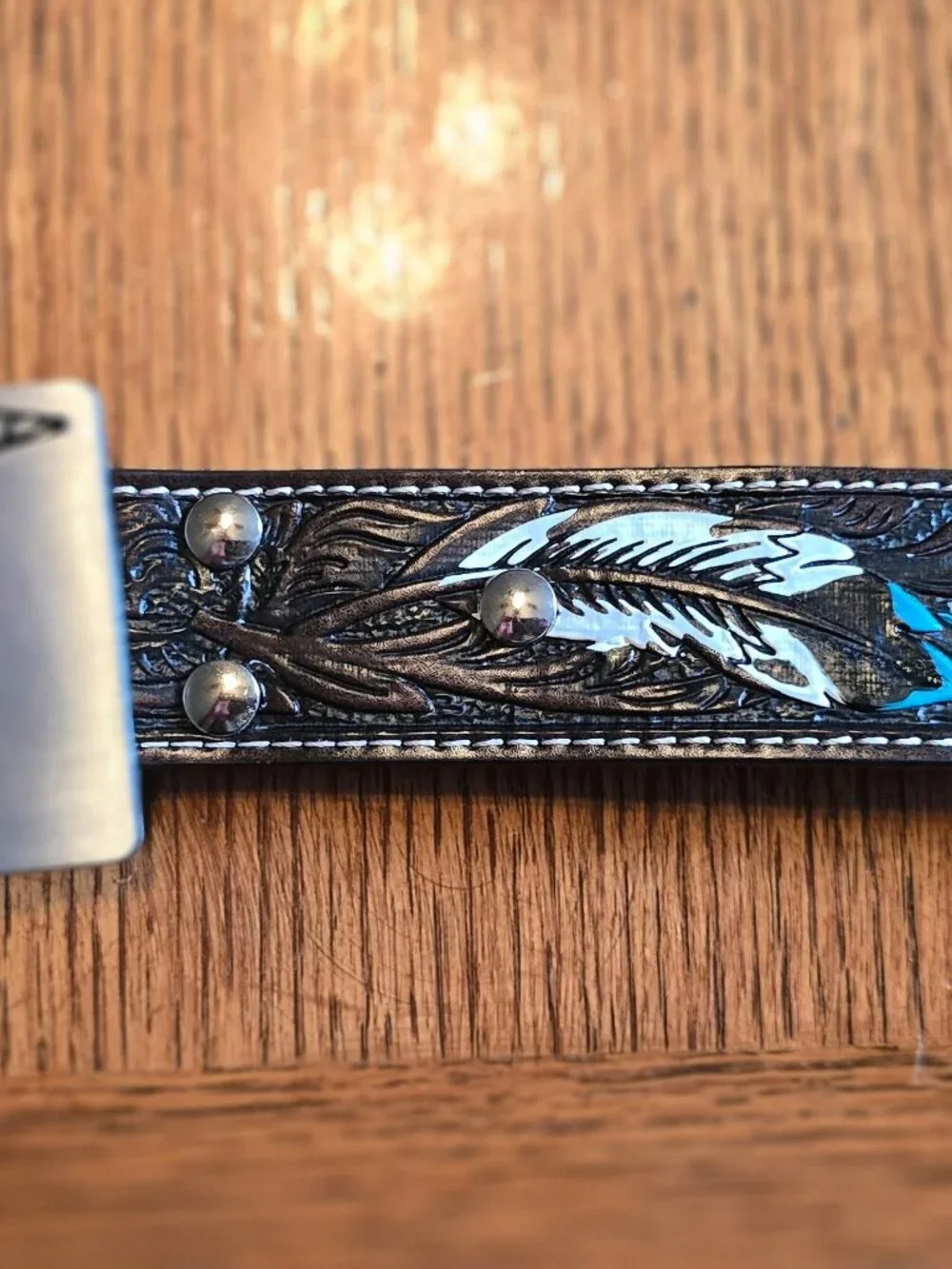 Ace of Spades Belt and Buckle Set